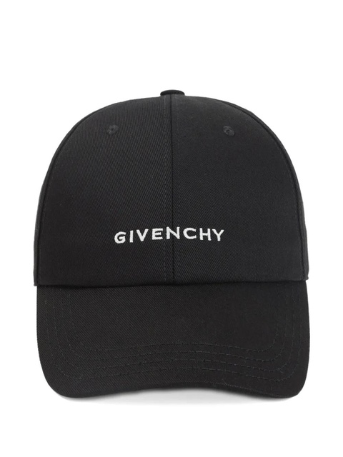 Givenchy logo-embroidered baseball cap - Black - zdjęcie produktu nr 1