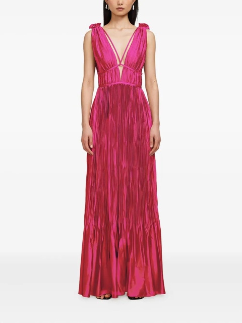 Simkhai Ostara pleated maxi dress - Pink - zdjęcie produktu nr 2