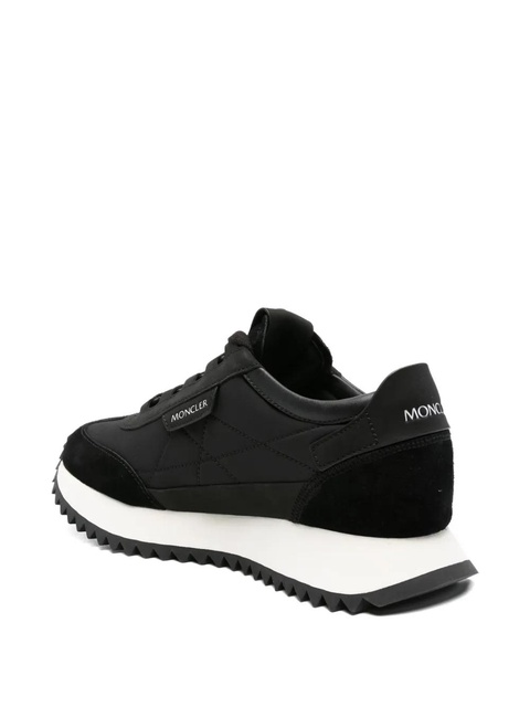 Moncler Pacey 2 leather logo sneakers - Black - zdjęcie produktu nr 2