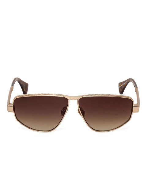 Vivienne Westwood geometric-frame sunglasses - Gold - zdjęcie produktu nr 1