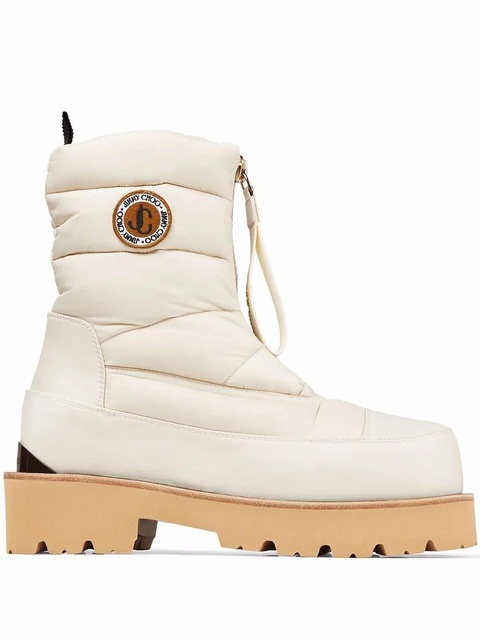 Jimmy Choo Kai padded boots - White - zdjęcie produktu nr 1