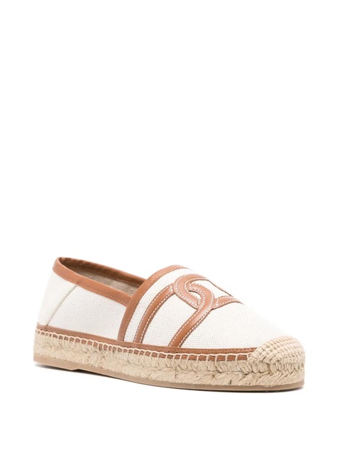 Tod's chain-appliqué espadrilles - Neutrals - zdjęcie produktu nr 1