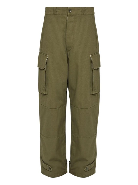 Maison Margiela cargo-pocket trousers - Green - zdjęcie produktu nr 1