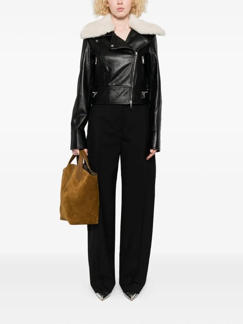 Sportmax button-fastening wool trousers - Black - zdjęcie produktu nr 2