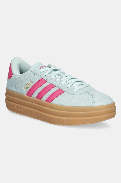 adidas sneakersy dziecięce Vl Court Bold kolor turkusowy JP7628 - zdjęcie produktu nr 1