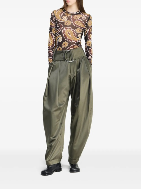 JW Anderson paisley-print top - Brown - zdjęcie produktu nr 2