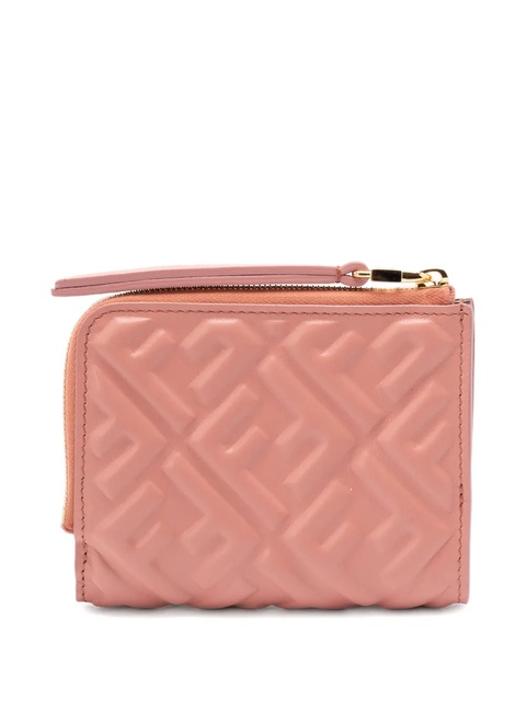 FENDI quilted zip-around wallet - Pink - zdjęcie produktu nr 1