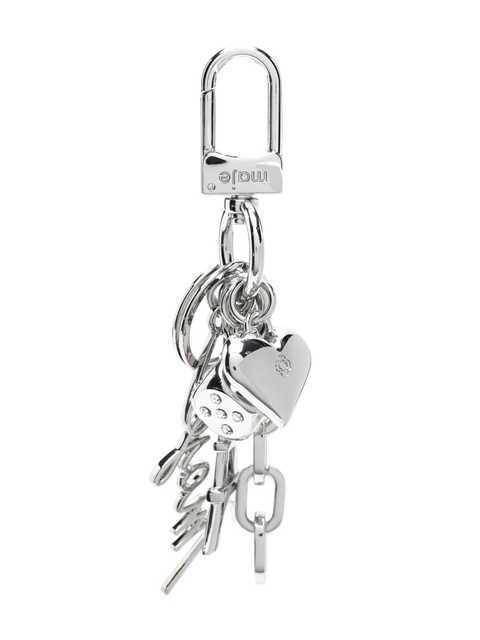 Maje logo-charm keyring - Silver - zdjęcie produktu nr 1
