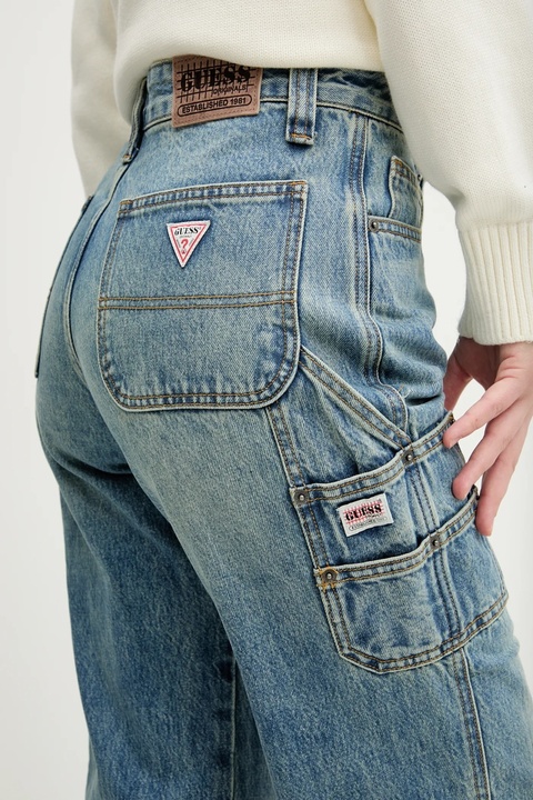 Guess Originals jeansy damskie high waist M4RG43 D4XY0 - zdjęcie produktu nr 2