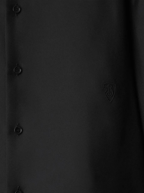 Burberry silk shirt - Black - zdjęcie produktu nr 1