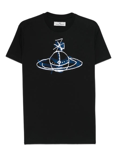 Vivienne Westwood Orb-print T-Shirt - Black - zdjęcie produktu nr 1