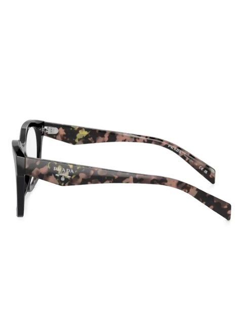 Prada Eyewear square-frame glasses - Black - zdjęcie produktu nr 2