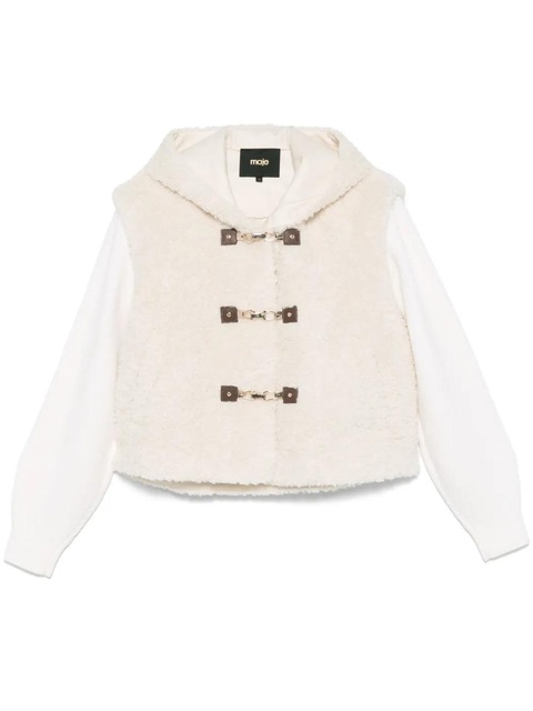 Maje detachable-sleeves jacket - White - zdjęcie produktu nr 1