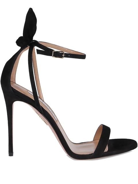 Aquazzura 105mm bow-embellished pumps - Black - zdjęcie produktu nr 1