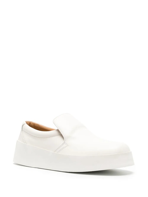 JW Anderson slip-on leather sneakers - White - zdjęcie produktu nr 2