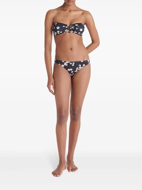 ERES Tendrement floral-print bikini top - Black - zdjęcie produktu nr 2