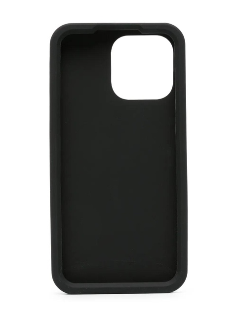 Dolce & Gabbana logo-embossed iPhone 14 Pro Max case - Black - zdjęcie produktu nr 1