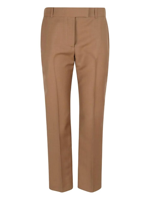 Alexander McQueen wool straight trousers - Neutrals - zdjęcie produktu nr 1