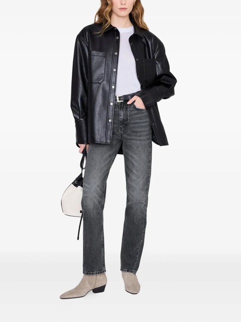 ANINE BING Dante shirt - Black - zdjęcie produktu nr 2