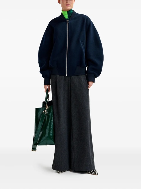 Essentiel Antwerp Insult pleated pinstripe trousers - Grey - zdjęcie produktu nr 2