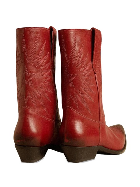 Golden Goose Wish Star boots - Red - zdjęcie produktu nr 2