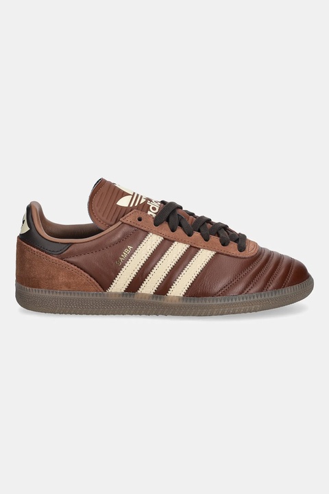 adidas Originals sneakersy skórzane Samba Jp damskie kolor brązowy JR0962 - zdjęcie produktu nr 2