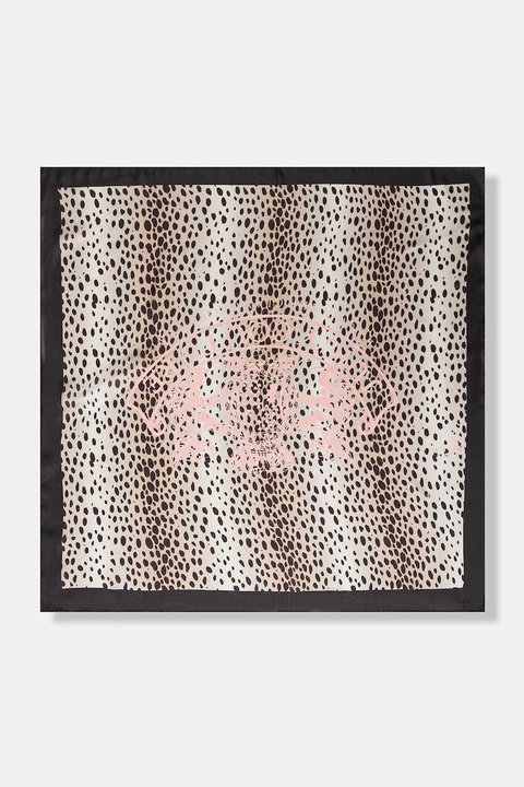 Juicy Couture apaszka Foulard damska kolor beżowy wzorzysta AIJFO8613WPO - zdjęcie produktu nr 1