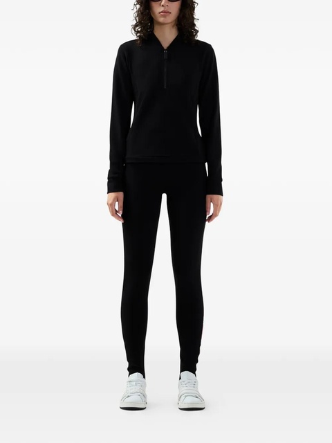 GCDS zip-collar sweater - Black - zdjęcie produktu nr 2