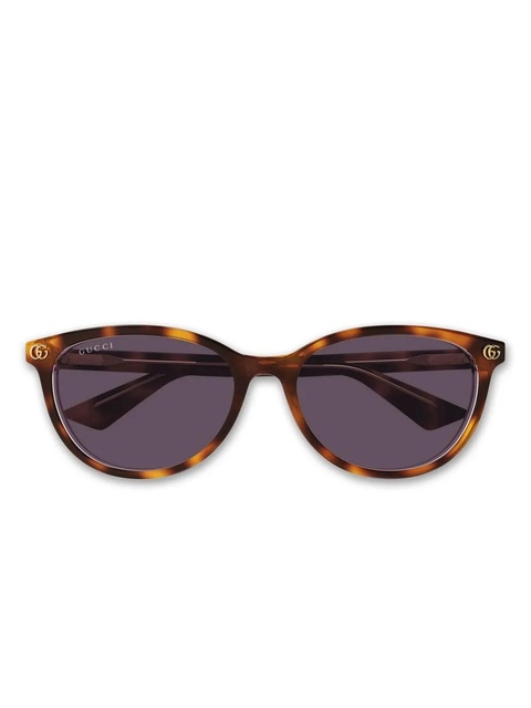 Gucci Eyewear tortoiseshell sunglasses - Brown - zdjęcie produktu nr 1