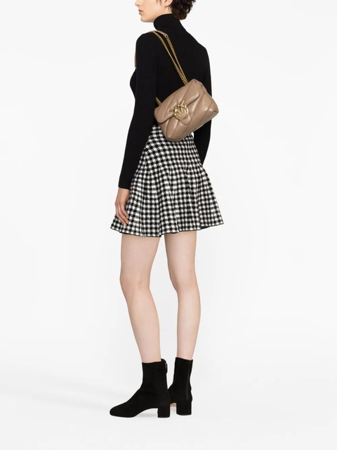 PINKO mini Love Puff crossbody bag - Brown - zdjęcie produktu nr 2