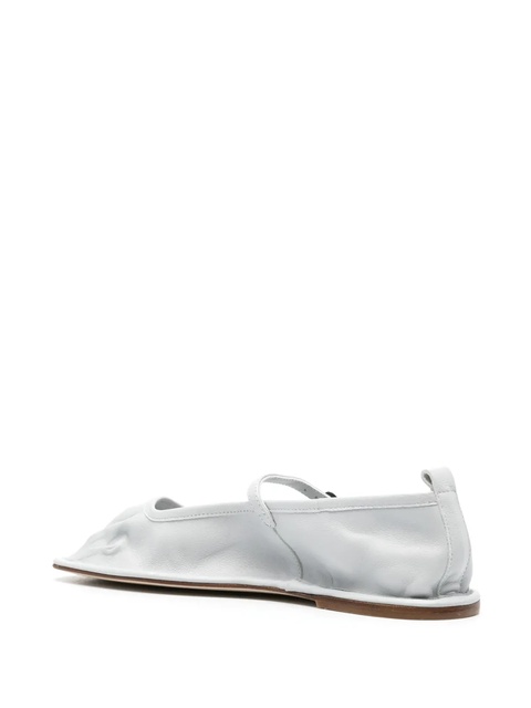 Hereu Dansa leather ballerina shoes - Grey - zdjęcie produktu nr 2