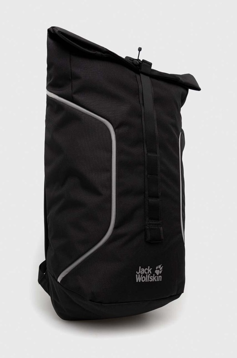 Jack Wolfskin plecak Allspark kolor czarny duży z nadrukiem - zdjęcie produktu nr 2