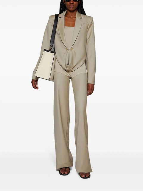 Christopher Esber Talus straight-leg jumpsuit - Neutrals - zdjęcie produktu nr 2