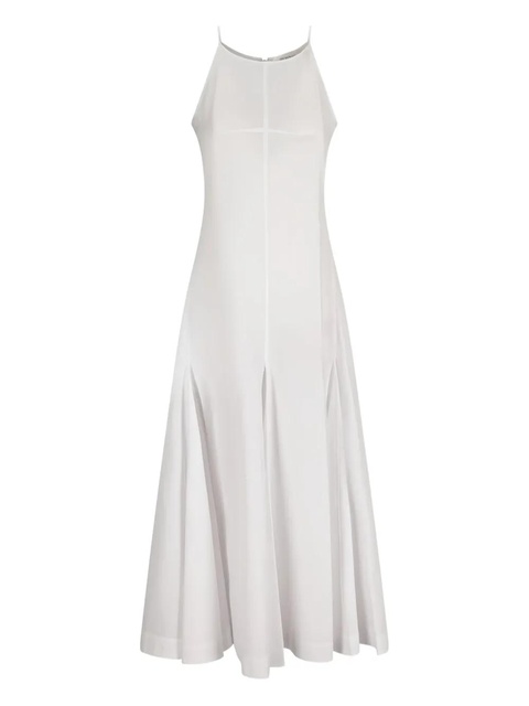 Sportmax halterneck flared dress - White - zdjęcie produktu nr 2