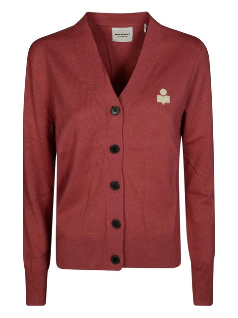 MARANT ÉTOILE Karina cardigan - Pink - zdjęcie produktu nr 1
