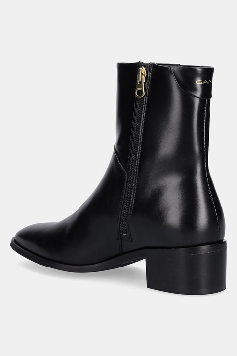Gant botki St Broomly damskie kolor czarny na słupku 31541092 - zdjęcie produktu nr 2
