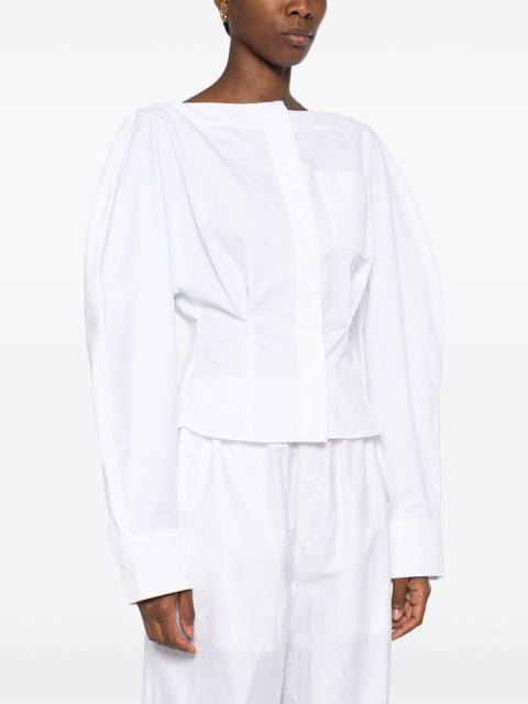 Jacquemus La Chemise Barco shirt - White - zdjęcie produktu nr 2