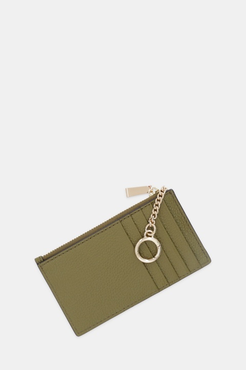 MICHAEL Michael Kors portfel skórzany damski kolor zielony 32F5GJ6D8L - zdjęcie produktu nr 2