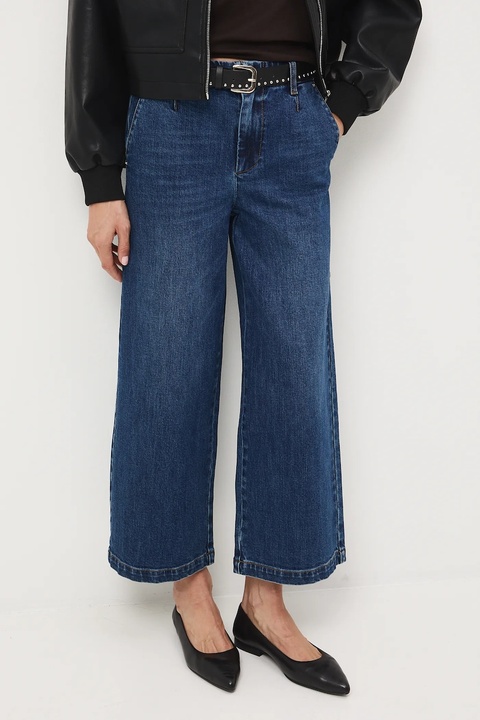 Medicine jeansy damskie kolor granatowy - zdjęcie produktu nr 2