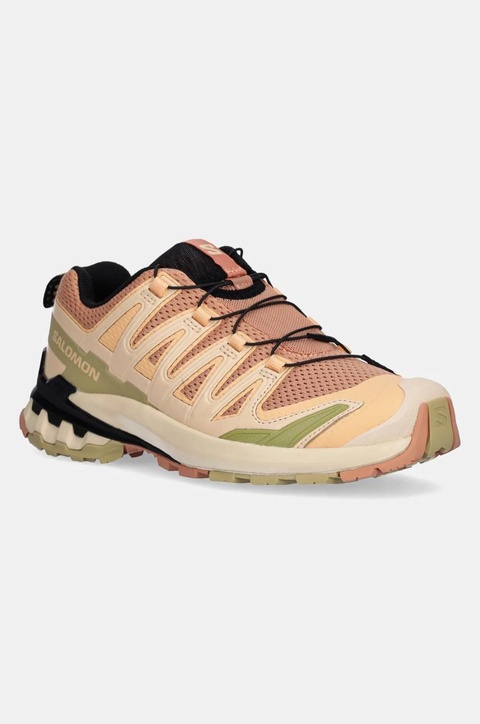 Salomon buty Xa Pro 3D V9 damskie kolor beżowy L47589100 - zdjęcie produktu nr 1