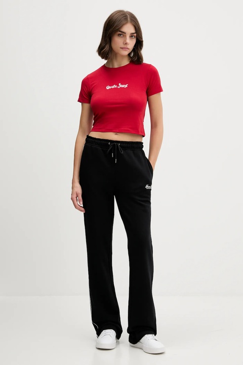 Guess Jeans t-shirt damski kolor czerwony W5YI24 J1314 - zdjęcie produktu nr 2