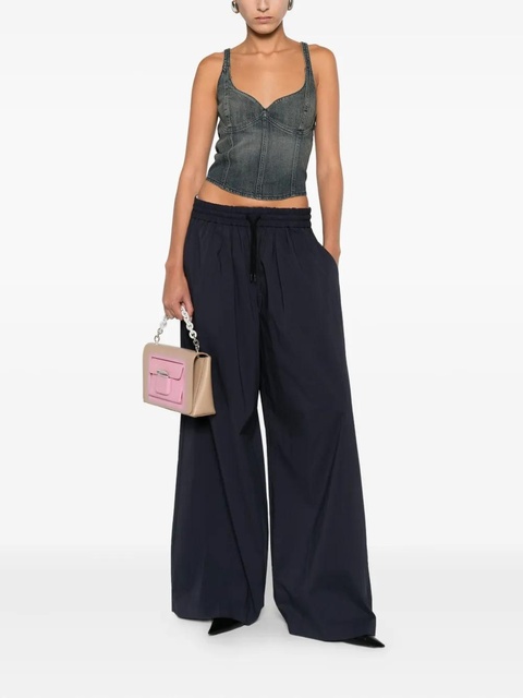 Balenciaga denim bustier top - Blue - zdjęcie produktu nr 1