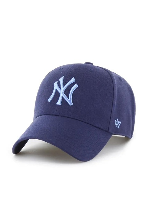 47 brand czapka z daszkiem MLB New York Yankees kolor granatowy z aplikacją B-MVPSP17WBP-LNK - zdjęcie produktu nr 1