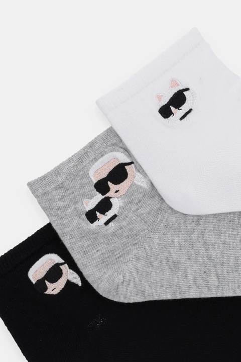 Karl Lagerfeld skarpetki 3-pack kolor multicolor A1W47077 - zdjęcie produktu nr 2