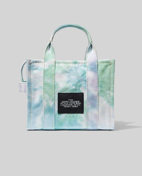 THE MARC JACOBS - Niebieska torba Tie Dye Mini Tote - zdjęcie produktu nr 1