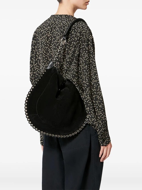 ISABEL MARANT Oskan studded shoulder bag - Black - zdjęcie produktu nr 1