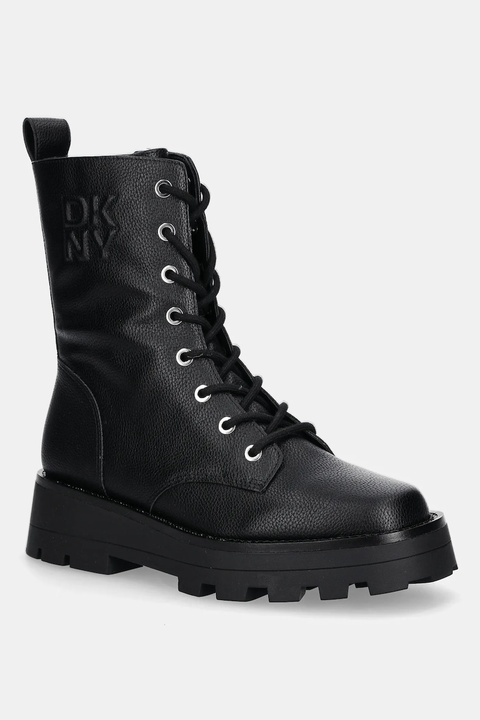 Dkny workery Sejal damskie kolor czarny na platformie K3544872 - zdjęcie produktu nr 1