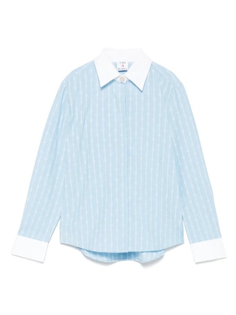 Casablanca Laurel shirt - Blue - zdjęcie produktu nr 1