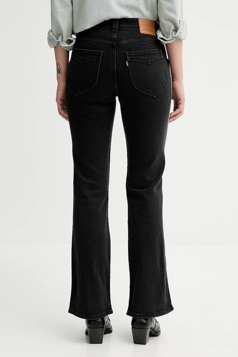 Levi's jeansy WEDGIE BOOT PIPING damskie high waist 003QB - zdjęcie produktu nr 2