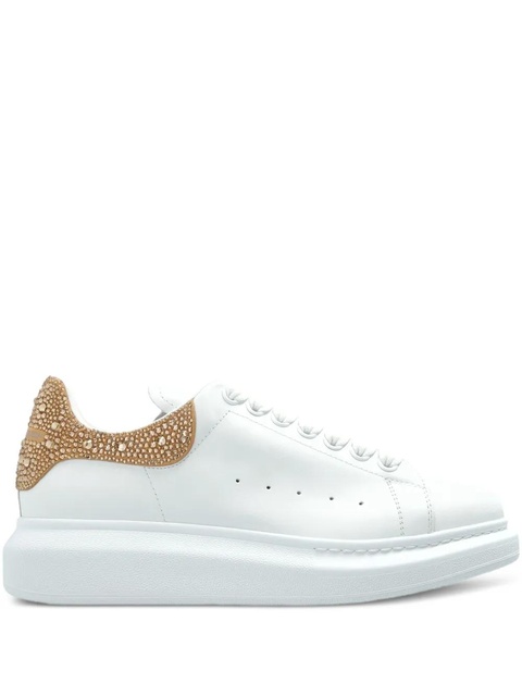 Alexander McQueen Oversized leather sneakers - White - zdjęcie produktu nr 1